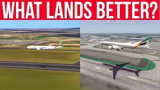 Infinite Flight VS Aerofly - Autoland Comparison