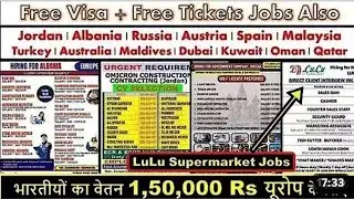 Assignment Abroad Times Jobs In Albania, Russia, Austria, Spain, Maldives, Oman, Gulf, Europe, Iraq
