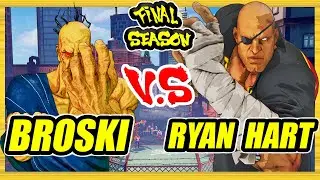 SFV CE 🔥 Broski (Oro) vs Ryan Hart (Sagat) 🔥 Battle Lounge 🔥 Street Fighter 5