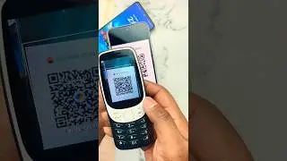 POV: Doing QR Code Payment on Nokia vs Smartphone