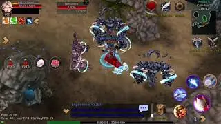 MU LOST CONTINENT&nbsp; (Mobile android/ios) : Level 802 pure PVM Dark Knight VS Level 888 Rage Fighter