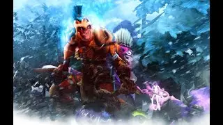 Dota 2 7.26c Mid Troll Warlord Counter pick RAMPAGE! (mid game last 2 min)