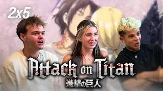 ХИСТОРИЯ РАСКРЫВАЕТ СЕБЯ!!! Реакция на &laquo;I Attack on Titan&raquo; 2x5 | Впервые посмотревшие аниме