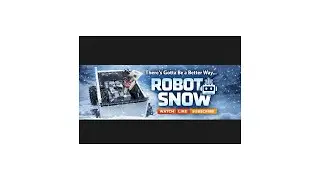 I built a robot so I never shovel snow again