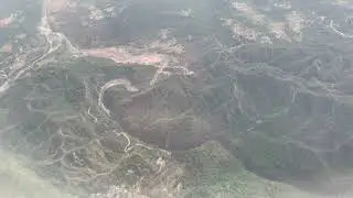 Aerial View of Kangra Valley during summer.