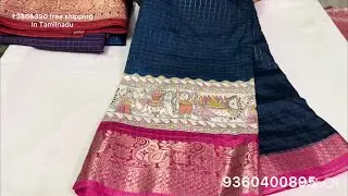 Dola silk & fancy full saree collection available (12.1.26)
