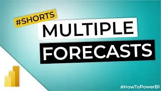 Multiple Forecasts in Power BI #Shorts