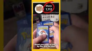 👀IMPROVED! Epic Pok&eacute;mon pack opening!? CRAZY HITS🔥￼