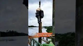 A cheap and reliable electric vibro hammer that can easily handle pile driving and pile extraction