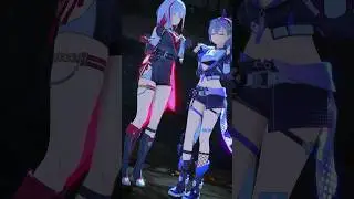 Silver Wolf Bronya 💙& Topaz💛 Do You Like Her (Honkai Star Rail)(MMD)#honkaistarrail#topaz#sliverwolf