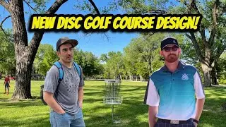 NEW Disc Golf Course and install!