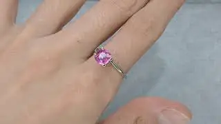 M279 PINK SAPPHIRE CUSHION 1.44CT, Pink Gemstones, Madagascar, Singapore