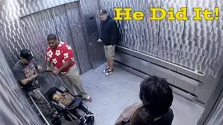 Funny Wet Fart Prank at the Elevator | The Sharter Toy