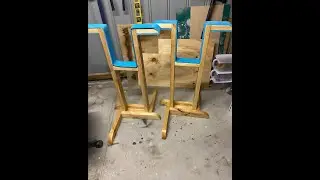 Making a custom surfboard shaping stand