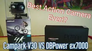 CAMPARK V30 vs DBPOWER EX7000- Review/Unboxing