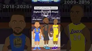 Самый безумный рекорд Стефа Карри в НБА: #nba