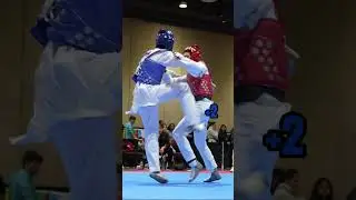 Taekwondo Body shots at the 2025 US Open #taekwondo #usatkd