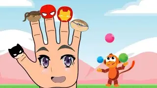 Superhero Finger Family