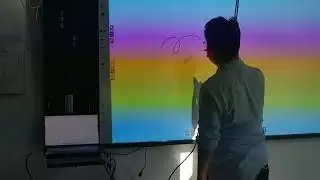 How to install and use a smart board interactive digital board ?
