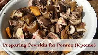 How Ponmo (Kpomo) is derived from Cow Skin | Flo Chinyere