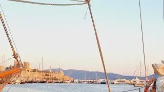 Turkish food place in the Bodrum. Walking Bodrum.@Nina_Vladimirovna #bodrum #turkey #walking #sea #life