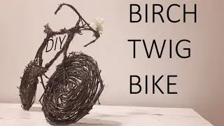 Tree Branch Craft Ideas How to Make a Birch Twig Bicycle - Miniature DIY