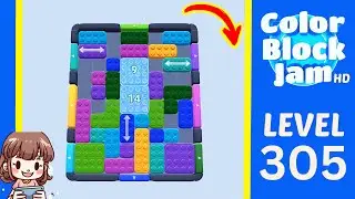 Color Block Jam Level 305 Solution Walkthrough
