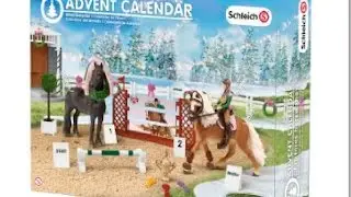 Présentation du calendrier de l'avent schleich 2015