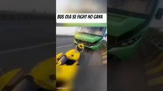 Raja dc ke sath bus ola se fight #motovlog #sehar #rider#youtubeshorts#trendingshorts #r15#superbike
