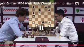FIDE RAPID WORLD CHESS CHAMPIONSHIP 🏆 DOHA MAGNUS CARLSON ADVANCES 
