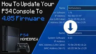 How To Update Your PS4 To 4.05 Firmware Version