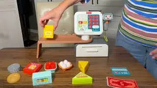 Обзор игрового набора Laugh & Learn Cash Register &ndash; 20 предметов для малышей с песнями и развиваю...