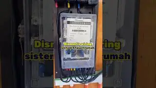 Dismantle wiring sistem 3 phase untuk 1 rumah #madilacademy #electrician #diy #wiring
