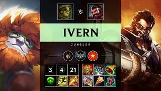 Ivern Jungle vs Graves - VN Challenger Patch 25.14