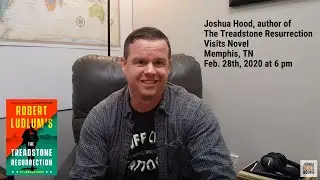 Joshua Hood, Author of The Treadstone Resurrection, visits Novel in Memphis, TN on 2/28/20, 6 pm