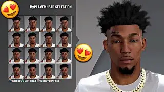 NEW BEST DRIPPY LIGHTSKIN FACE CREATION IN NBA 2K21! COMP STAGE FACE CREATION!