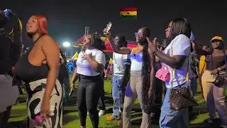 🇬🇭  Experiencing Accra's Amazing Food Fair Nightlife In Ghana #dettydecember
