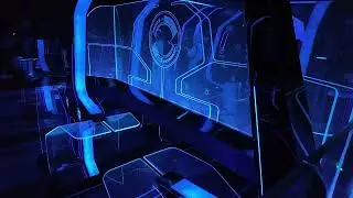  While waiting to ride the Tron in Shanghai Disneyland 