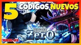 ✅5 C&Oacute;DIGOS NUEVOS de 🔥 JUJUTSU ZERO 🔥 JUJUTSU CERO Roblox 🔥 JUJUTSU ZERO Roblox