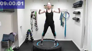 Rebounding 30-Min Low Impact Full Body | Mini Trampoline Cardio + Strength + Balance