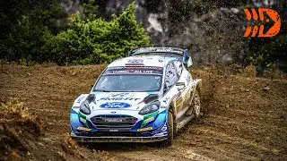 Acropolis Rally Greece 2021 - Challenging Road Conditions on Final Day