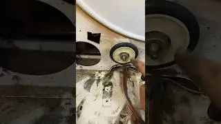 Replacing the rollers on a noisy dryer. #HandsomeOrHandy #Handyman #ApplianceRepair. ￼