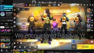 In our BR Rank match we encountered Raadvai Yt & TGR Guild 🥶 Intence match | Free Fire 