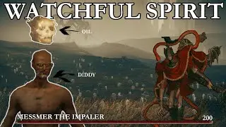 Beating Elden Rings DLC with only the WORST incantation (WATCHFUL SPIRIT)