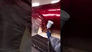 Car body Spray painting 🖌️ #shorts #youtubeshorts #painting