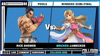 Collision 2025 - Pools - Rice Shower (Kazuya) VS Lumeckos (Zelda) - Squad Strike Singles