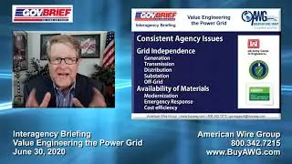 Interagency briefing &ndash; Value Engineering the Power Grid