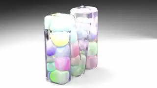 Houdini FX:  Inflating Vellum inside Breaking Glass with Style