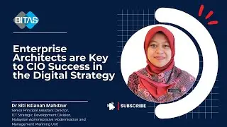 [BITAS 2021] Enterprise Architects are Key to CIO Success in the Digital Strategy