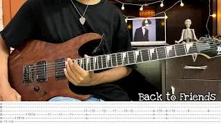 Sombr - Back to Friends | Electric Guitar Cover (With Tabs)